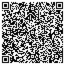 QR code with T H R I V E contacts