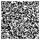 QR code with P J Baker Electric contacts