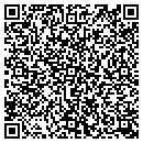 QR code with H & W Production contacts