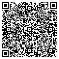 QR code with R & B contacts