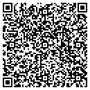 QR code with P B & Jam contacts