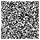 QR code with E J Reichert contacts