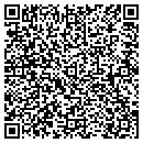 QR code with B & G Boxes contacts