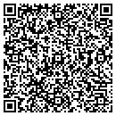 QR code with 3 Day Blinds contacts