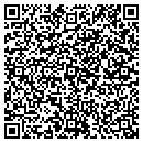 QR code with R F Bachmann PhD contacts