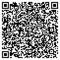 QR code with R & C Books contacts
