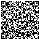 QR code with P & D Electronics contacts