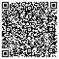 QR code with T C C I contacts