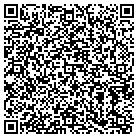 QR code with H & B Foundations Inc contacts