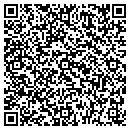 QR code with P & B Products contacts
