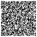 QR code with P & R Graphics contacts