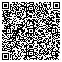 QR code with C E D contacts