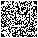 QR code with V P Graphics contacts