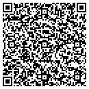 QR code with R Baker Graphics contacts