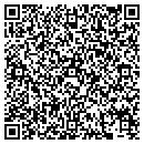 QR code with P Distributing contacts