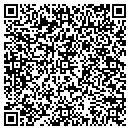 QR code with P L & E Sales contacts