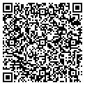 QR code with B & W Tax contacts