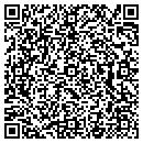 QR code with M B Graphics contacts