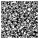 QR code with P Lahti Trust LLC contacts