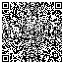 QR code with H W Design contacts