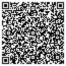 QR code with B E Through Clean contacts