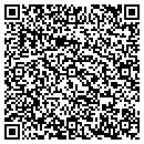 QR code with P R Used Appliance contacts