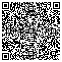 QR code with P K B Graphics contacts