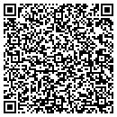 QR code with H R Kamens contacts
