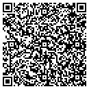 QR code with P K Sign & Graphics contacts