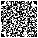 QR code with E & L Discount Appliances contacts