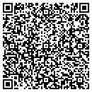 QR code with S R Window contacts
