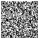 QR code with P R Factory contacts