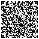 QR code with V J Auto Image contacts