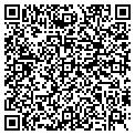 QR code with R & F Mfg contacts