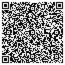 QR code with B Photography contacts