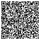 QR code with H Leon Studio Gallery contacts