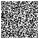 QR code with K M & D Grading contacts