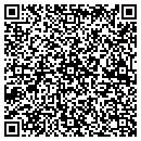 QR code with M E White Od Res contacts