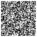 QR code with F & V Wholesale contacts