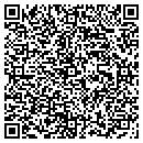 QR code with H & W Machine Co contacts