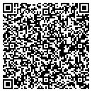 QR code with P K Yates Printing contacts
