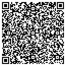 QR code with R & B Backhoe Service contacts