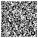 QR code with H B Fastprint contacts