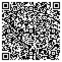 QR code with B & R Distributors contacts
