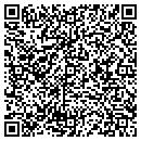 QR code with P I P Inc contacts
