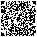 QR code with P S A V contacts