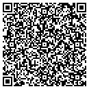 QR code with V & B Communications contacts