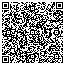 QR code with P J Printing contacts