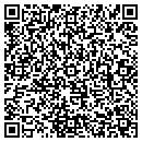 QR code with P & R Tile contacts