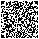 QR code with R & W Printing contacts